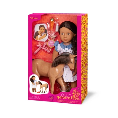 Our Generation Daria With Foal 18" Doll & Horse Set 4 Our Generation Daria With Foal 18" Doll & Horse Set - Image 4