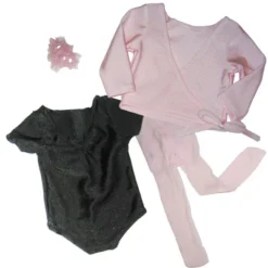 Sophia’s Complete Ballet Leotard And Sweater Set For 18" Dolls, Light Pink -Barbie Store GUEST b9e8c08e 4672 4f36 8e9b 4f1881cead3d