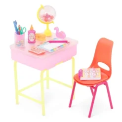Glitter Girls 14" Doll And Accessories Alessa & School Desk Playset -Barbie Store GUEST ba5bfb4c 3165 4576 a6ae 44eafcde29fa