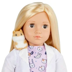 Our Generation Noemie With Plush Hamster 18" Pet Care Vet Doll -Barbie Store GUEST ba9aa53d f4a4 4608 b3da 4137ebb540fb