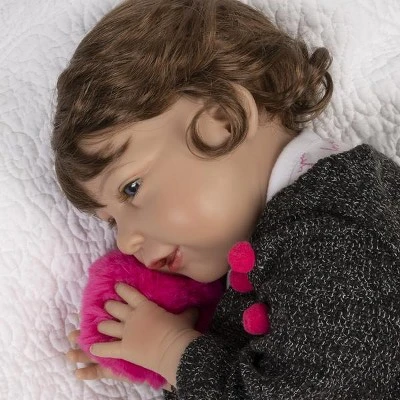 Paradise Galleries Realistic Toddler Doll - I Love You More With Magnetic Mouth And Pacifier, 21 Inch In SoftTouch Vinyl, 8-Piece Reborn Doll Gift Set 2 Paradise Galleries Realistic Toddler Doll - I Love You More With Magnetic Mouth And Pacifier, 21 Inch In SoftTouch Vinyl, 8-Piece Reborn Doll Gift Set - Image 2