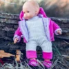 The Queen's Treasures 15 Inch Baby Doll Clothes Pink & Cream Overalls Set