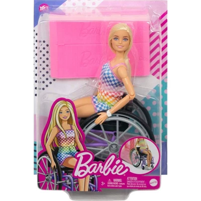 Barbie Fashionistas Doll With Wheelchair And Ramp And Blonde Hair 5 Barbie Fashionistas Doll With Wheelchair And Ramp And Blonde Hair - Image 5