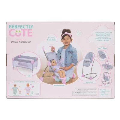 Perfectly Cute Deluxe Nursery Baby Doll Playset 8 Perfectly Cute Deluxe Nursery Baby Doll Playset - Image 8