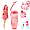 Barbie Pop Reveal Fruit Series Watermelon Crush Doll, 8 Surprises Include Pet, Slime, Scent & Color Change