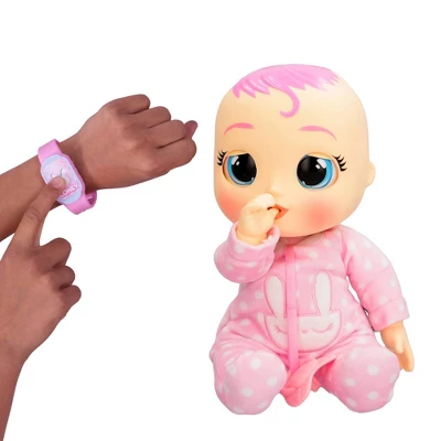 Cry Babies Newborn Coney Interactive Baby Doll With 20+ Baby Sounds And Interactive Bracelet 2 Cry Babies Newborn Coney Interactive Baby Doll With 20+ Baby Sounds And Interactive Bracelet - Image 2