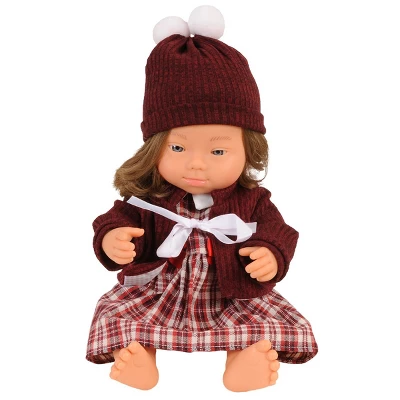 Miniland Girl Doll With Down Syndrome - 15” Doll With Outfit 2 Miniland Girl Doll With Down Syndrome - 15” Doll With Outfit - Image 2