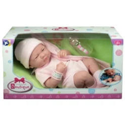 JC Toys La Newborn 14" Girl Baby Doll 9pc Set - Pink Romper -Barbie Store GUEST be275456 1687 4ed8 a2b9 a77bd6f5d1f8