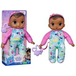 Baby Alive Sweet 'N Snugglier Baby Doll - Brown Hair/Brown Eyes 7 Baby Alive Sweet 'N Snugglier Baby Doll - Brown Hair/Brown Eyes -Barbie Store GUEST bfc35409 c4e3 4bdc 880d 4b7b02952432