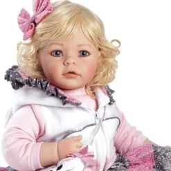 Adora Realistic Baby Doll The Cat's Meow Toddler Doll - 20 Inch, Soft CuddleMe Vinyl, Light Blonde Hair, Blue Eyes -Barbie Store GUEST c0e02257 1f15 4da5 bac2 a700af6232dc