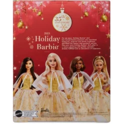 Barbie 13" Signature 2023 Holiday Collector Doll With Golden Gown And Blonde Hair -Barbie Store GUEST c334568e 93ba 4c5b bfa4 249f31d32b2f