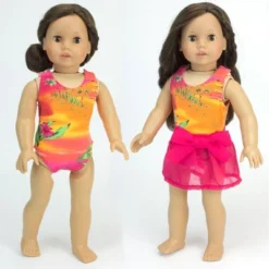 Sophia’s Bathing Suit & Sarong Outfit Set For 18” Dolls, Orange/Hot Pink 5 Sophia’s Bathing Suit & Sarong Outfit Set For 18” Dolls, Orange/Hot Pink -Barbie Store GUEST c41f1d8a ba4d 41a3 a1c1 f8ef2270bdba