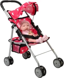 The New York Doll Collection Baby Doll Stroller - My First Toy Stroller For Kids -Barbie Store GUEST c80f2b1f 016d 42a1 84f4 0468ea9ac445