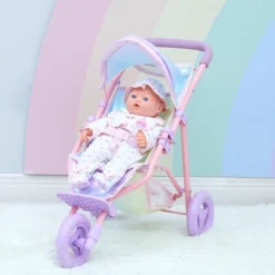 Olivia's Little World Baby Doll Jogging Stroller Buggy Iridescent Color OL-00016 15 Olivia's Little World Baby Doll Jogging Stroller Buggy Iridescent Color OL-00016 -Barbie Store GUEST ca9620d9 aeea 49cb 90dc 541973b4c6cb