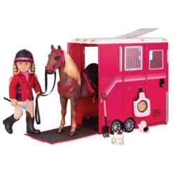 Our Generation Mane Attraction Horse Trailer For 18" Dolls -Barbie Store GUEST cb8271a5 c1c7 4184 a616 f3a8f7d8bc49