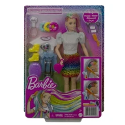 Barbie Leopard Rainbow Hair Doll - Rainbow Skirt -Barbie Store GUEST cbd98949 2820 4f7f ad4b 9bf7149cc865
