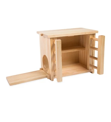 Magic Cabin - Wooden Chicken Coop And Felt Chickens Play Set Special For Kids 7 Magic Cabin - Wooden Chicken Coop And Felt Chickens Play Set Special For Kids - Image 7