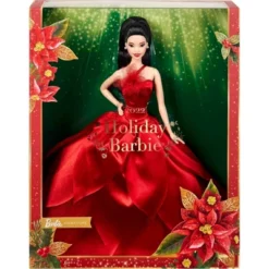 Barbie Signature 2022 Holiday Collector Doll - Straight Black Hair -Barbie Store GUEST d024e5c2 12ee 46ec 8243 d896efd0ce25