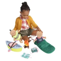 Manhattan Toy Stella Collection Happy Camper 8 Piece Baby Doll Camping Playset For 12" And 15" Stella Dolls -Barbie Store GUEST d254a1b6 e3f6 4e6c 9b5a 146f732b831f