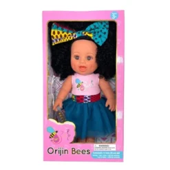 Orijin Bees Curly Swizzy 12" Baby Bee Doll - Black Hair With Brown Eyes -Barbie Store GUEST d35be64d bb83 484f 9019 89e10cee8faa