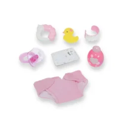 JC Toys La Newborn 14" Deluxe Bath Doll Set With Accessories