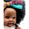 Orijin Bees Fro Love 12" Baby Bee Doll - Black Hair With Brown Eyes