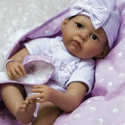 Paradise Galleries Real Life Baby Doll The Princess Has Arrived. 20 Inch Reborn Baby Girl Crafted In Silicone - Like Vinyl & Weighted Cloth Body -Barbie Store GUEST d6348513 170f 473a 8f2e 05237685dc00