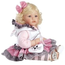 Adora Realistic Baby Doll The Cat's Meow Toddler Doll - 20 Inch, Soft CuddleMe Vinyl, Light Blonde Hair, Blue Eyes -Barbie Store GUEST d6d3914f 6282 4477 bfba f8071b8d4f1d