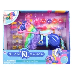 Glam-R-Ranch Midnight Rainbow - Rainbow Sparkle Unicorn With Hair Accessories -Barbie Store GUEST d76ecfb0 345c 4f10 9439 afd392cc389b
