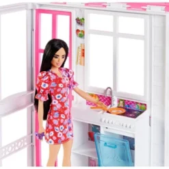 Barbie Dollhouse With Doll, 2 Levels & 4 Play Areas, Fully Furnished, -Barbie Store GUEST d7781cff a83c 4c5a 84c5 337b3a89a333