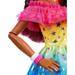 Barbie 28" Large Doll With Dark Brown Hair And Rainbow Dress -Barbie Store GUEST d8968ca6 1dbf 4ea0 9a0c d8ca5ff54a14