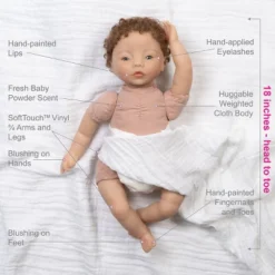 Paradise Galleries Realistic Newborn Doll - Forever Yours Miracle, 7-Piece Reborn Doll Gift Set With Magnetic Pacifier 15 Paradise Galleries Realistic Newborn Doll - Forever Yours Miracle, 7-Piece Reborn Doll Gift Set With Magnetic Pacifier -Barbie Store GUEST d97220db 6b74 4867 8ae5 674b4f61e694