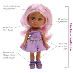 Adora Fairy Garden Friends - 6 Inch Interactive Doll With Magical Hair - Lavender -Barbie Store GUEST db9fe804 850b 49b0 bd85 a37e0e9fad52