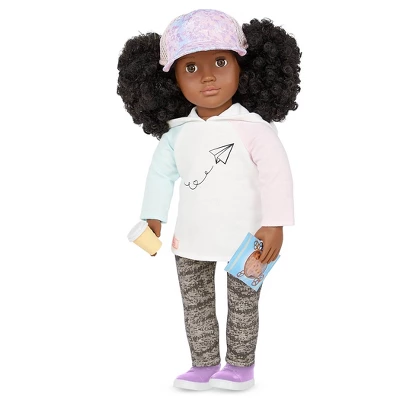 Our Generation Tyanna With Rolling Luggage & Accessories 18" Travel Doll 2 Our Generation Tyanna With Rolling Luggage & Accessories 18" Travel Doll - Image 2