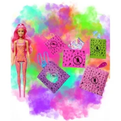 Barbie - Color Reveal ! Hair / Skin & Clothes Color Changing Doll Neon Themed Funky Tie-Dye Series -Barbie Store GUEST df174e8e 75b0 476c b98a 839e2bdb1d66