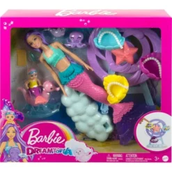 Barbie Mermaid Doll Nurturing Playset With Merbaby Octopus And Seal 9 Barbie Mermaid Doll Nurturing Playset With Merbaby Octopus And Seal -Barbie Store GUEST df3c5897 da75 4e1e 975f a1535f031321