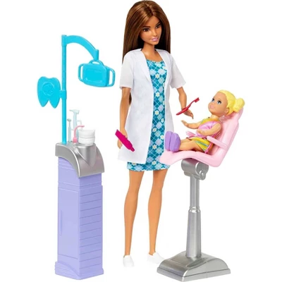 Barbie Careers Dentist Doll With Brown Hair And Playset With Accessories 4 Barbie Careers Dentist Doll With Brown Hair And Playset With Accessories - Image 4