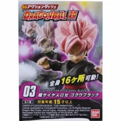 Bandai Dragon Ball Super Power 66 Mini Figure | Super Saiyan Rose Goku Black