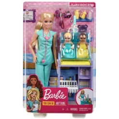 Barbie You Can Be Anything Baby Doctor Blonde Doll And Playset -Barbie Store GUEST e16f8913 ef69 4c08 a221 c0170b9373af