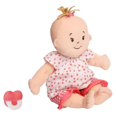 Manhattan Toy Baby Stella Peach Soft Nurturing First Baby Doll 3 Manhattan Toy Baby Stella Peach Soft Nurturing First Baby Doll - Image 3