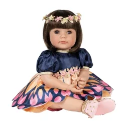 Adora Realistic Baby Doll Flutterbye Baby Toddler Doll - 20 Inch, Soft CuddleMe Vinyl, Brown Hair, Brown Eyes -Barbie Store GUEST e396a7db 6e9c 4315 9cdc ec907d9d2e74