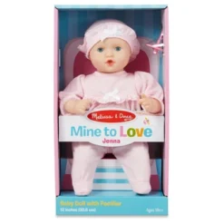 Melissa & Doug Mine To Love Jenna 12" Soft Body Baby Doll -Barbie Store GUEST e532a102 5957 44f4 a763 77297e9d1f80