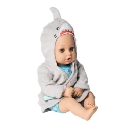 Adora Bath Toy Baby Doll In Baby Shark Themed Bathrobe - 13 Inch Water Toy With QuickDri Body -Barbie Store GUEST e5720a48 31ea 4f5a 94af 932c37c5ea00
