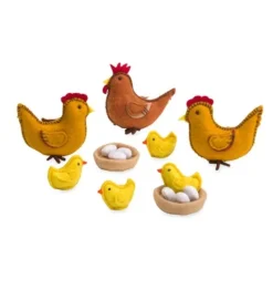 Magic Cabin - Wooden Chicken Coop And Felt Chickens Play Set Special For Kids 17 Magic Cabin - Wooden Chicken Coop And Felt Chickens Play Set Special For Kids -Barbie Store GUEST e8488888 6383 4c6d bd14 9dc3bd57d7d9