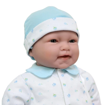JC Toys La Baby 20" Baby Doll - Blue Outfit With Pacifier 7 JC Toys La Baby 20" Baby Doll - Blue Outfit With Pacifier - Image 7