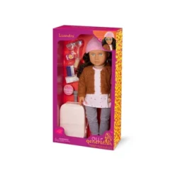 Our Generation Lisandra & Rolling Luggage 18" Travel Doll -Barbie Store GUEST eb0af574 e6a1 40c9 abb4 04335254ab6a