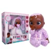 Cry Babies Newborn Molly Interactive Baby Doll With 20+ Baby Sounds And Interactive Bracelet
