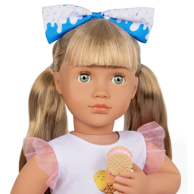 Our Generation Lorelei & Storybook Posable 18" Ice Cream Doll 3 Our Generation Lorelei & Storybook Posable 18" Ice Cream Doll - Image 3
