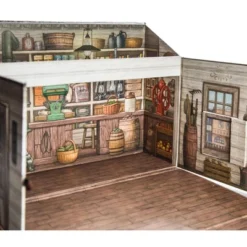 The Queens Treasures My First Little House 18 Pc Oleson's Bear Family And Shop -Barbie Store GUEST f15fc30d b81a 4497 b8e1 878380719361