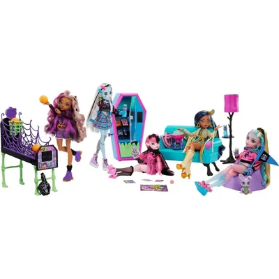 Monster High Student Lounge Playset, Furniture And Accessories 3 Monster High Student Lounge Playset, Furniture And Accessories - Image 3
